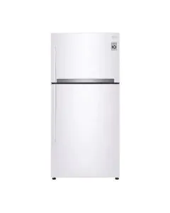 ثلاجة إل جي بسعة 17.9 قدم مكعب، بابين، انفرتر ، أبيض - LT19HBHWIN