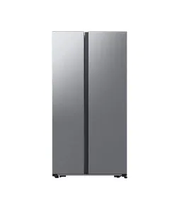 ثلاجة سامسونج دولابي بابين 19.9 قدم فضي RS57DG4000M9