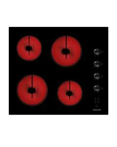 سطح جليم جاز بلت ان كهرباء 58 سم 4 عيون امان كامل اسود GTH64