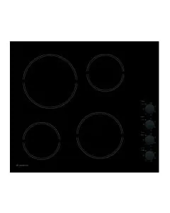 سطح اريستون بلت ان 58 سم  كهرباء امان كامل اسود HR609CA