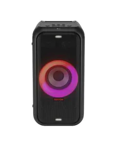 مكبر صوت الحفلات LG XBOOM XL5T، قاعدة قوية، إضاءة، بلوتوث، USB، أسود