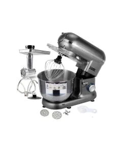 عجان اكسبير قوة 1100 واط سعة 4.5 لتر مع فرامة لحم فضي XPSM-903MG