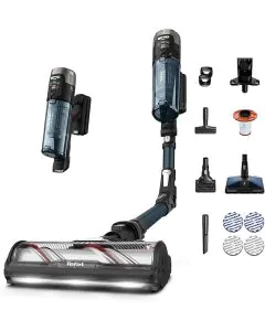 مكنسة تيفال كهربائية لاسلكية 150 واط أزرق/أسود TY9AD3HO