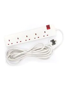 ليجراند، توصيلة كهرباء، 5 منافذ، 3 متر، أبيض