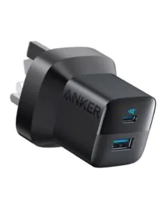 انكر 323، شاحن نوع سي و نوع اي، 33 واط، اسود