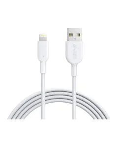 أنكر , باورلاين مع موصل لايتنينج 6 أقدام ,أبيض