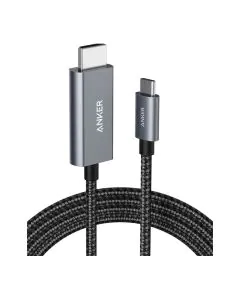 أنكر , كابل USB-C إلى HDMI نايلون 6 أقدام ,أسود