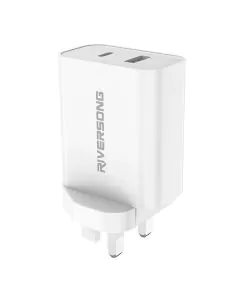 ريفرسونج شاحن حائط  أبيض