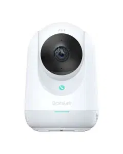 بوتسلاب، كاميرا داخلية ذكية سي 222، بدقة 2 كية، 360 درجة، كشف عن الانسان و الحركة، وايفاي، ابيض