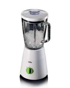 خلاط براون 500 واط 1.75 لتر زجاج أبيض BRJB0153WH