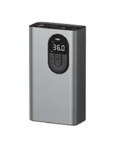 بيسوس ، منفاخ هواء رقمى لاطارات السيارات، اسود