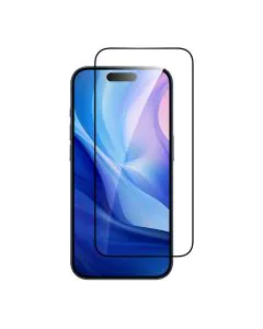 ديفايسد، واقي شاشة زجاجي مقوى ايفون 16 برو ماكس مع اداة التطبيق، شفاف