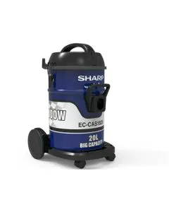 مكنسة شارب برميل 1800 واط 20 لتر أزرق EC-CAS1820-Z