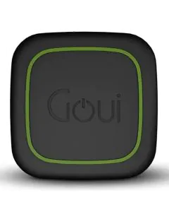 قوي ، بطارية متنقلة 1000 مللي أمبير، يدعم الشحن اللاسلكي، أسود