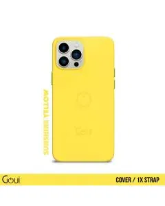 جوي، غطاء ايفون 16 برو ماكس 6.7"، اصفر