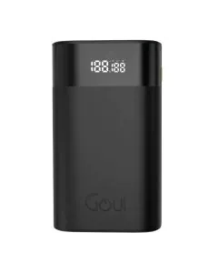 قوي , بطارية متنقلة بسعة 20000 مللي أمبير في الساعة , قوة 65 واط , أسود