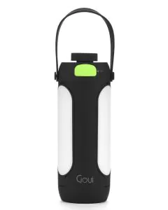  جوي، مصباح قابل للطي + مكبر صوت + بطارية متنقلة، أسود 