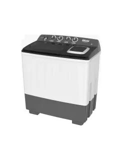 غسالة جيبسون 14 كيلو حوضين ابيض*رمادي ,GWMTT14BA3