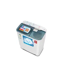 غسالة هام حوضين 5 كيلو أبيض HWM5000-25N