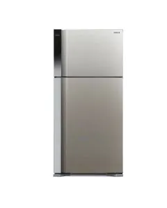 ثلاجة هيتاشي، بابين، سعة 19.4 قدم، فضي - R-V700PS7K-1BSL