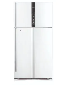ثلاجة هيتاشي،بابين، سعة 24.8 قدم، أبيض - R-V905PS1KV-1TWH
