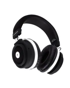 لافينتو سماعة بلوتوث 5.0 ، مع سوار معدني طوق رأس مبطن وغطاء للأذن من البولي يوريثان. أسود