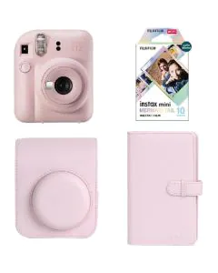 فوجي, كاميرا إنستاكس ميني, 12 علبة هدايا , وردي-2
