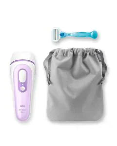 جهاز ازالة الشعر براون بالليزر ابيض/لافندرPL3011