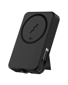 باور بانك لاسلكي مغناطيسي جودا  , 10,000 مللي أمبير , 20 واط, منفذ واحد (لاسلكي),  أسود – PB011ABUN1