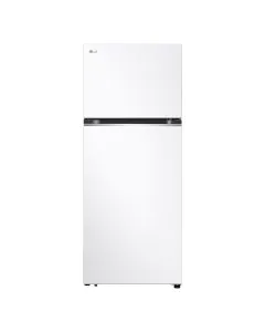 ثلاجة إل جي، فريزر علوي، سعة 14 قدم مكعب، أبيض - LT15CBBWIV