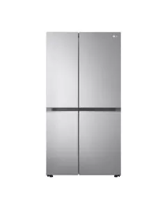 ثلاجة إل جي دولابي، سعة 28.2 قدم مكعب، فضية - LS32CBBSIV
