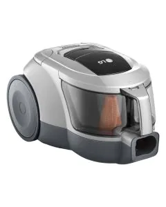 مكنسة كهربائية إل جي بدون كيس، 1700 واط، فضية اللون - VC5417NHT