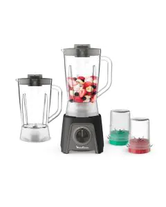 خلاط مطبخ بلينديو بسرعتين من مولينكس،1.5 لتر 450 واط LM2CR8M1