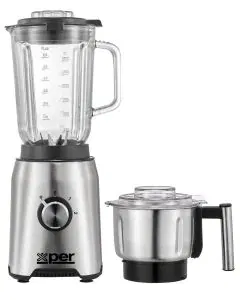 خلاط اكسبير 800 واط 1.5لتر زجاجي مطحنة استيل XPTB-800GS