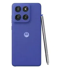 موتورولا إيدج 60 ستايلس 5G، سعة تخزين 256 جيجابايت، ذاكرة وصول عشوائي 8 جيجابايت، شريحتان - أزرق
