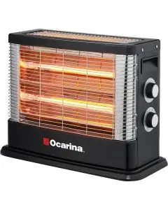 أوكارينا, دفاية , 1800 واط, أسود – OCRHTSQQZ380