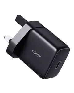 اوكي، شاحن حائط ، 30 واط، سريع الشحن بتقنية بي دي، اسود