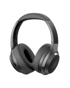 بورودو ,سماعة رأس ساوند تيك هاش اللاسلكية فوق الأذن بتقنية ANC،أسود