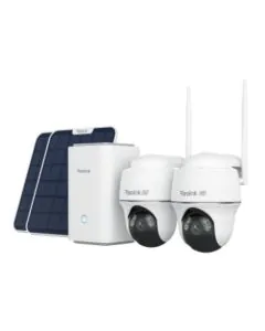 كاميرا مراقبة ريولينك طقم هوم هب لاسلكي واي فاي داخلية نظام 4K 8MP متحركة بالطاقة الشمسية، ابيض – BWS4KPT02SPW64-2