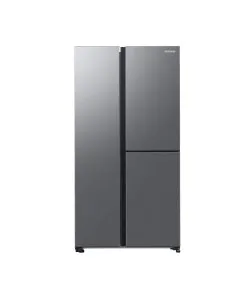 ثلاجة سامسونج دولابي، 21 قدم، سلفر - RH69DG803ES9