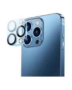 بيسوس , طقم واقي عدسة كاميرا ,بسمك 0.3 , تغطيه كامله , ايفون 14 - 14 بلس  , شفاف 