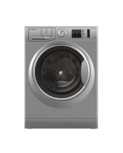 غسالة اريستون 8 ك سلفر امامية  NM10823SS60hz