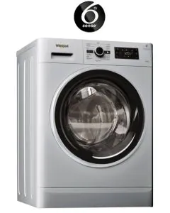 غسالة 10kgونشافة 7kg ويرلبول فتحة امامية فضي FWDD1071681SBS