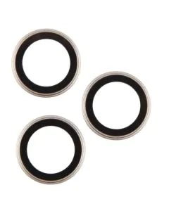 زوندا، واقي عدسة كاميرا ايفون 16 برو/ 16 برو ماكس، رمادي ذهبي