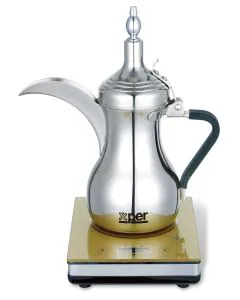 ماكينة صنع القهوة العربية إكسبر، تحكم باللمس، سعة 600 مل، 900 واط، ستيل - XPAC-710M