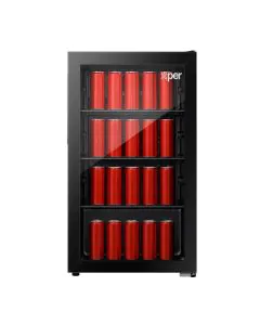 ثلاجة اكسبير عرض، 3.2 قدم مكعب، اسود - PCXP140B24