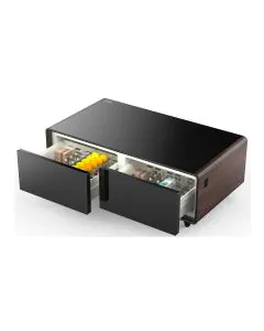 ثلاجة اكسبير طاولة ذكية مع مدمجة، 135 لتر، خشبي - XPSTF-135WD-24