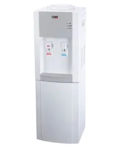 برادة اكسبير استاند، حار / بارد، 2 صنبور، أبيض – XPWD-1438W