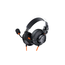 كوغار,سماعةالعاب, مزودة بصوت فاخر, أسود