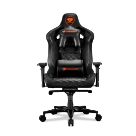 كوغارد ,كرسي كوغار أرمور تيتان ستيل إطار 160 كجم, أسود